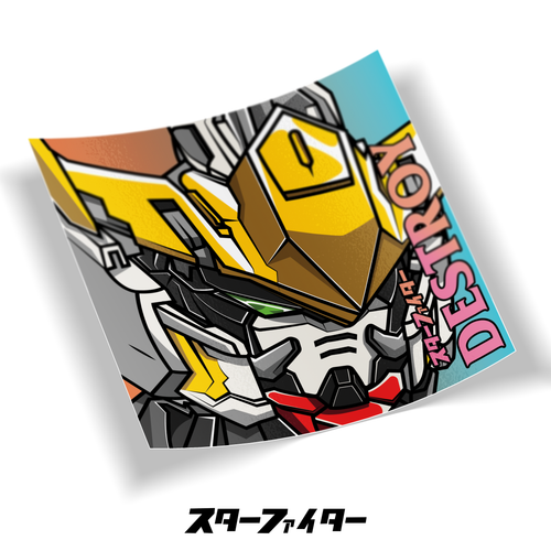 Barbatos Box Slap Sticker