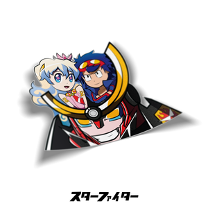 Simon and Nia Sticker