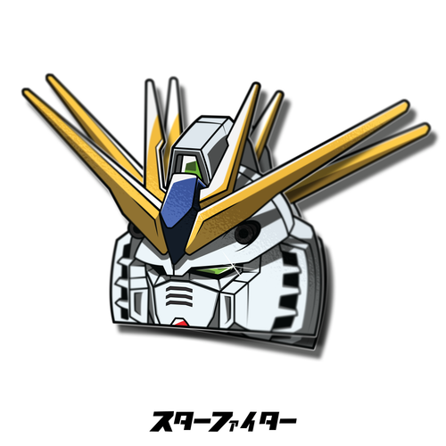 V Mech Sticker